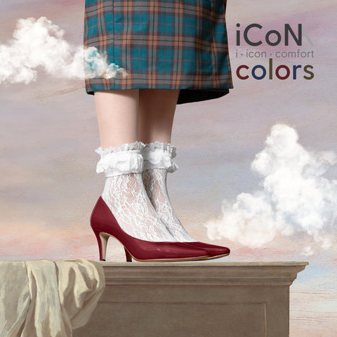 Basic Item SALE10%OFF：2024AW：iCoN COLORS：ポインテッドトゥ エナメル パンプス（C76531）ワインE/mamian（マミアン）