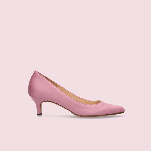 30%OFF：iCoN COLORS：ポインテッドトゥ スエード パンプス（C57172）SパープルS/mamian（マミアン）