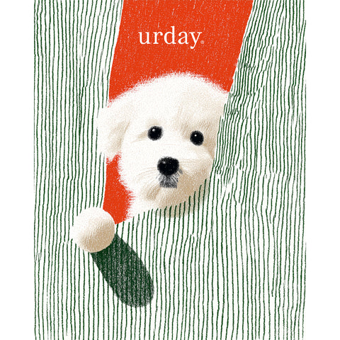 予約：urday【dog】アートワークスウェットシャツ（u-a-sw-0001-06）ブラック